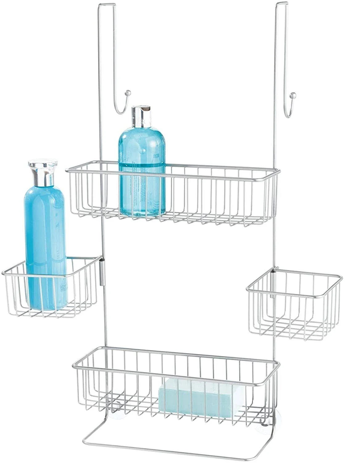 Adjustable Over Door Shower Caddy Storage Shelves D823637