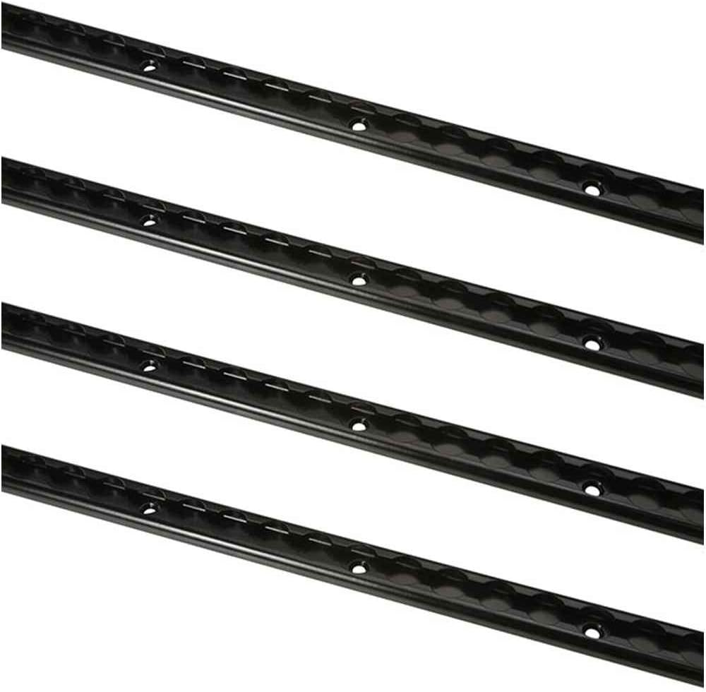 Black L Track 24 Inch 4 Pack Y114