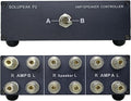 2-Way Speaker Switcher Selector Box Pack of 2 V102