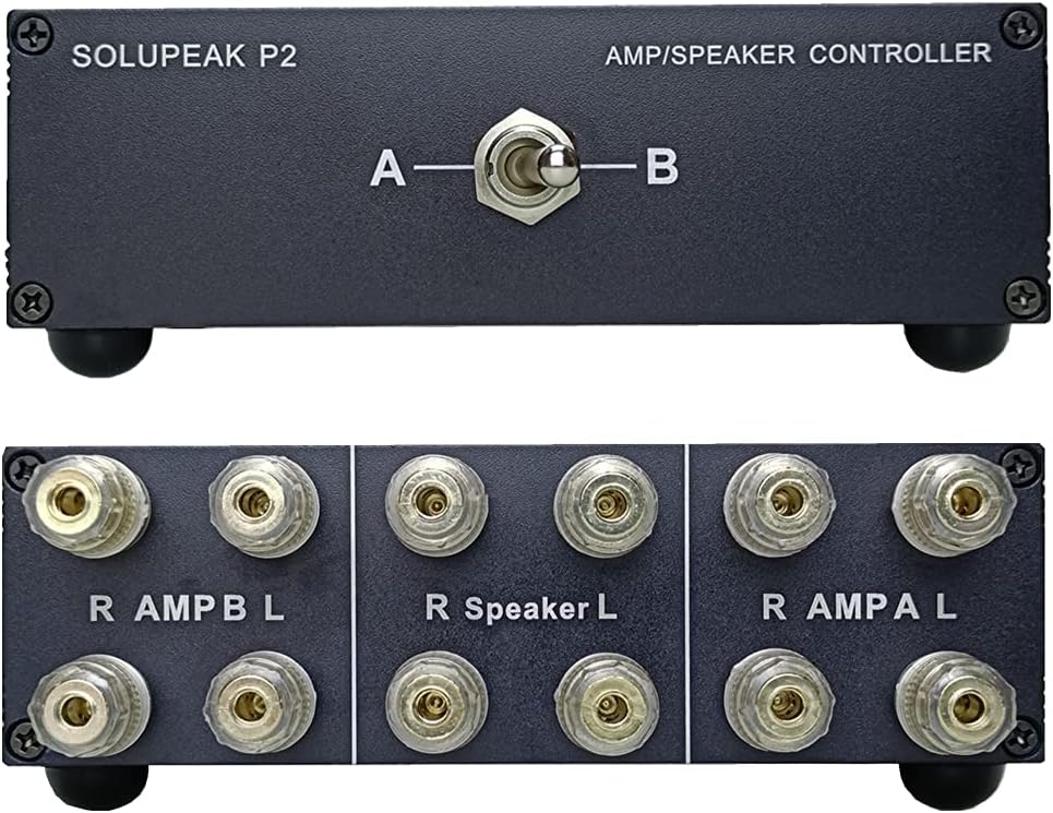 2-Way Speaker Switcher Selector Box Pack of 2 V102