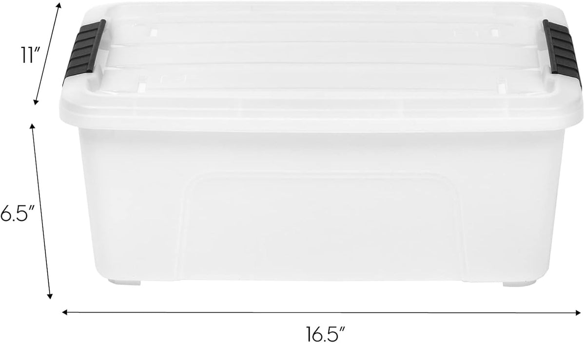 12 Quart Stack & Pull Box, 10 Pack Y841242