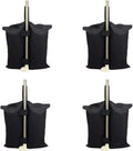 4 PCS Canopy Tent Weighted Feet Bag Sand Bag Y75857