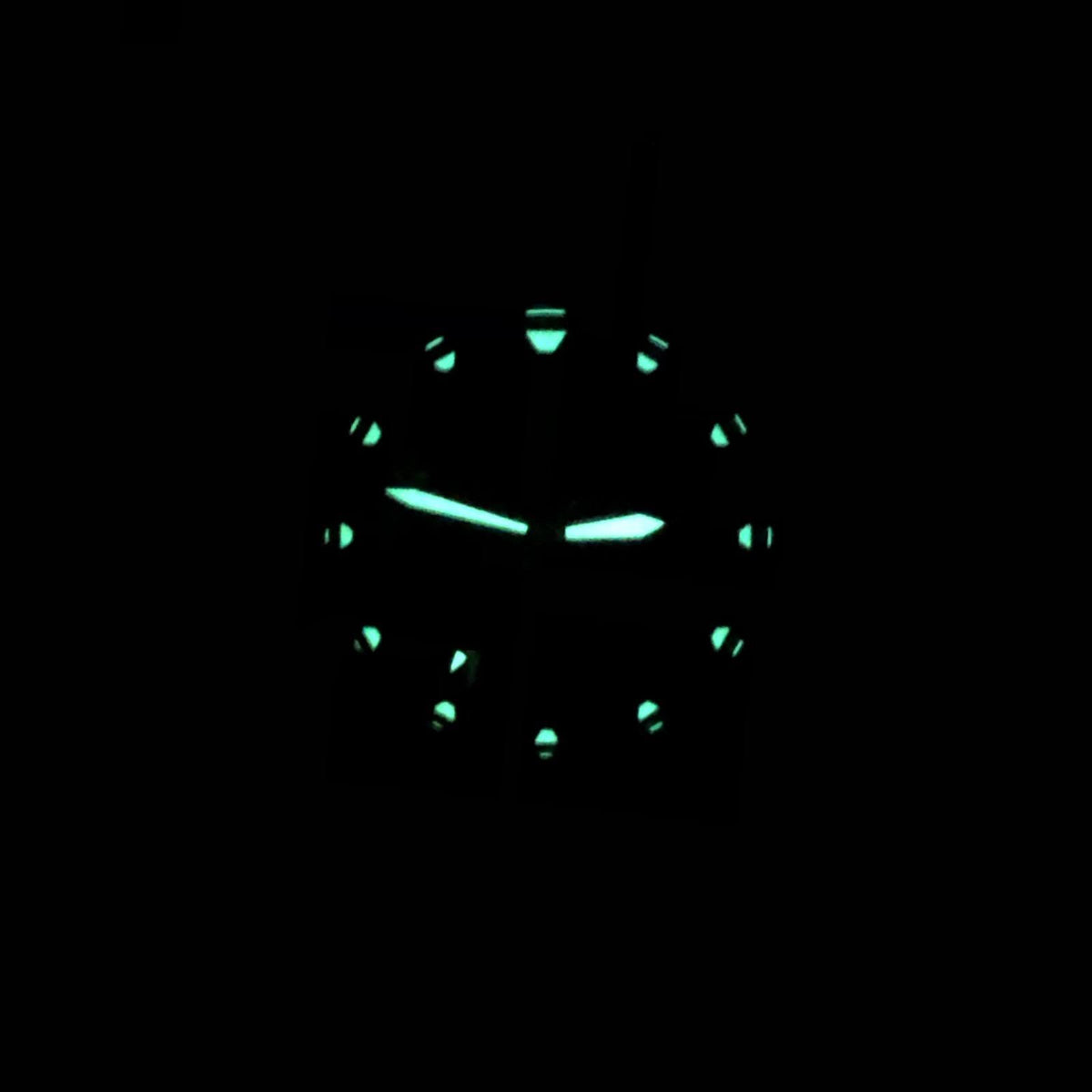 Black Coyote Survival Leather Watch O977986