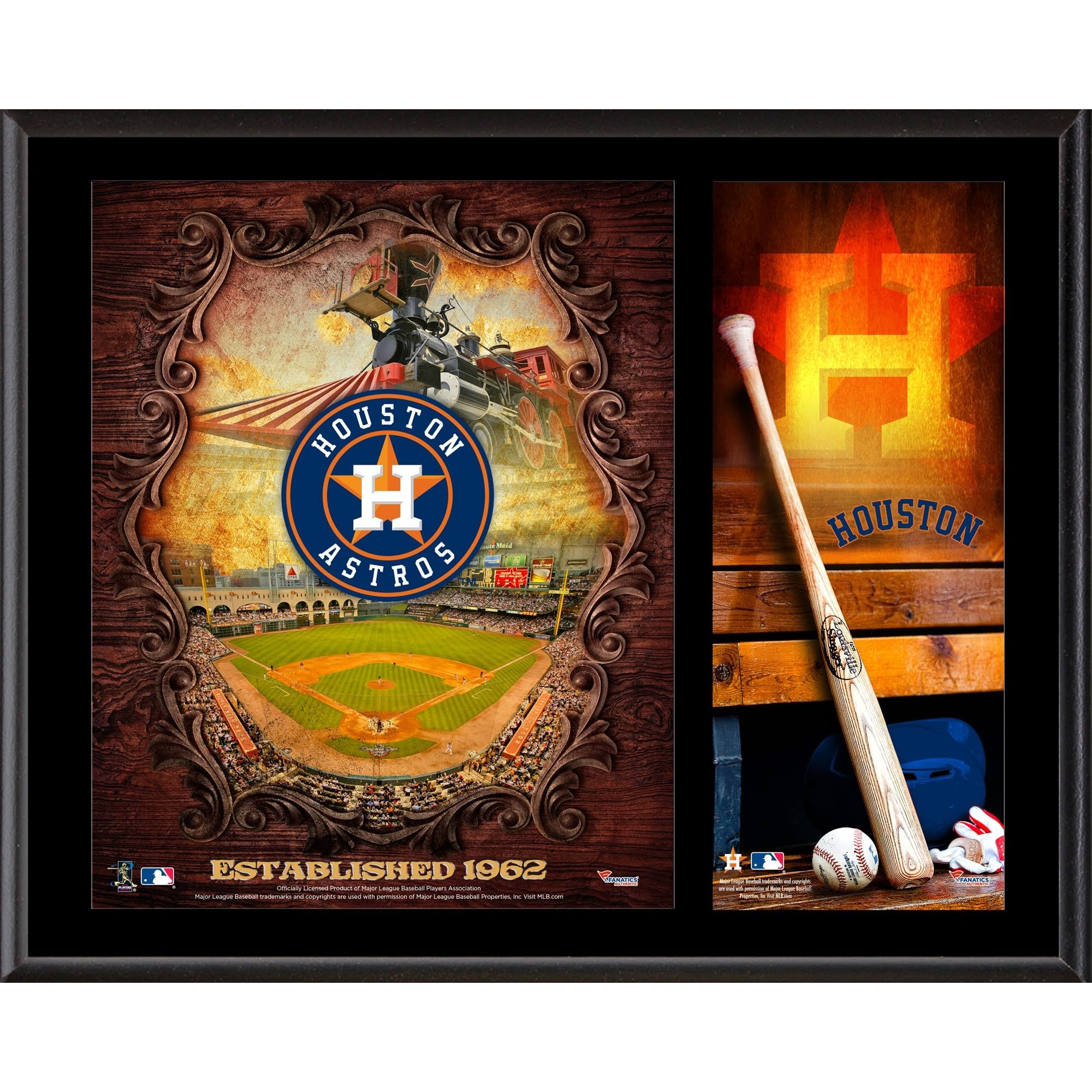 12x22 x 15x22 Sublimated Team Logo Plaque F855