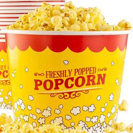85 oz Disposable Popcorn Tub 150pk I58937