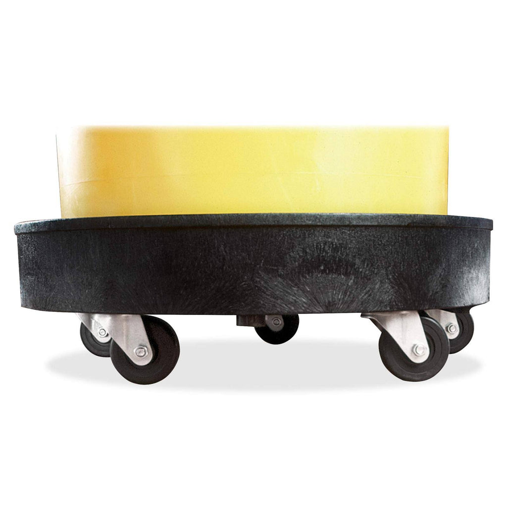 Round Plastic Trash Can Dolly with 500 lb Capacity Z953659
