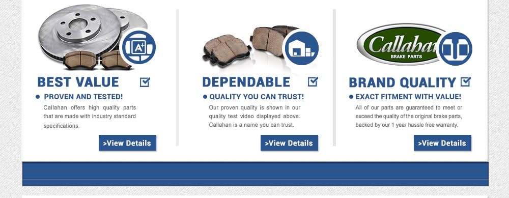 Premium Grade OE Semi-Loaded Caliper Assembly Pair Set U9561