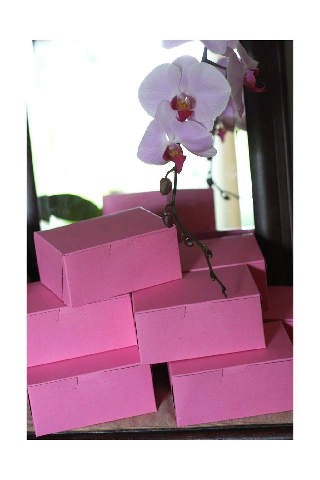 6x4x3 Pink Boxes (250) F24607