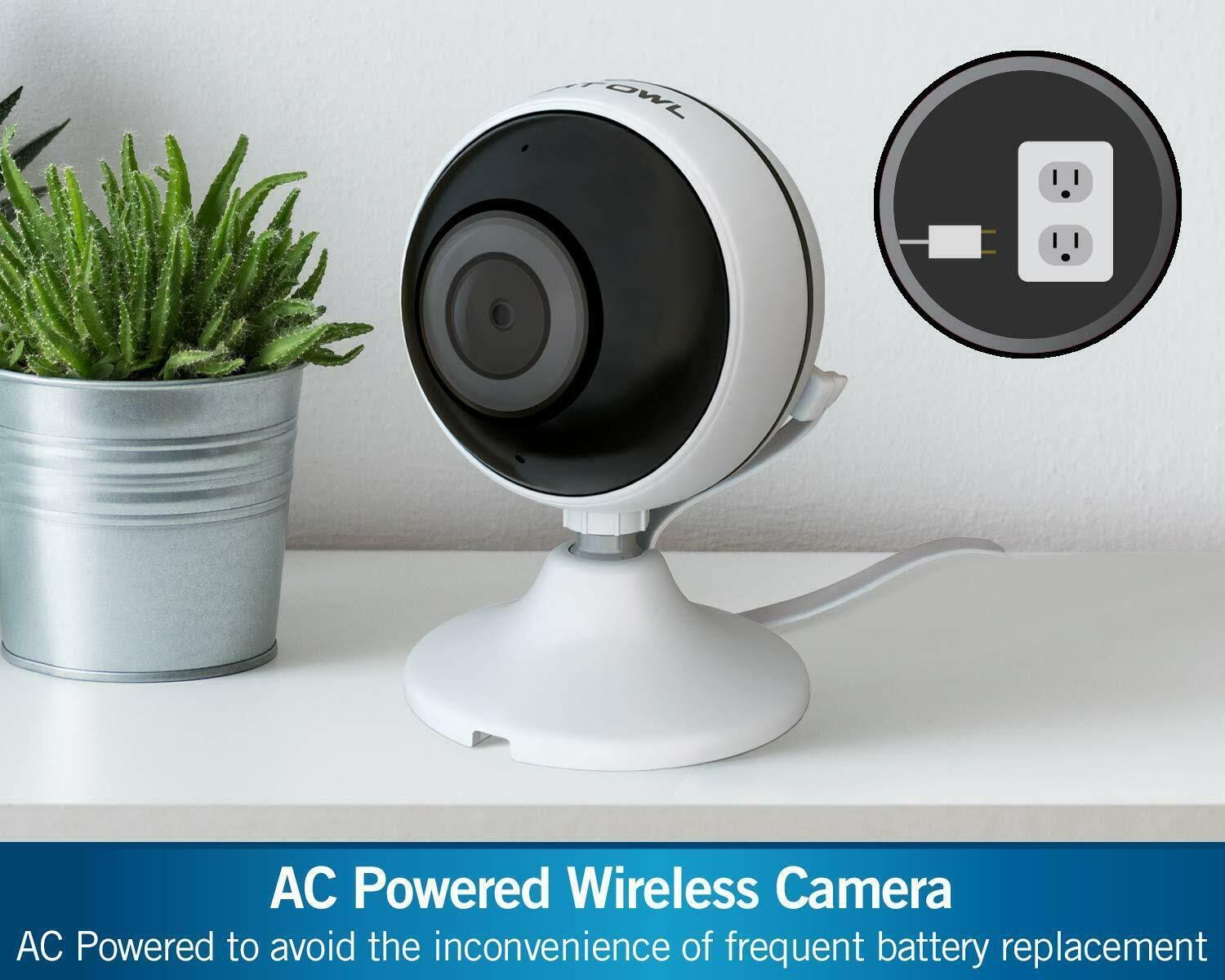 1080p AC Powered Wireless Indoor Panoramic Camera O959924