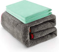 Purple Microfiber Car Drying Towel Pack of 2 T282