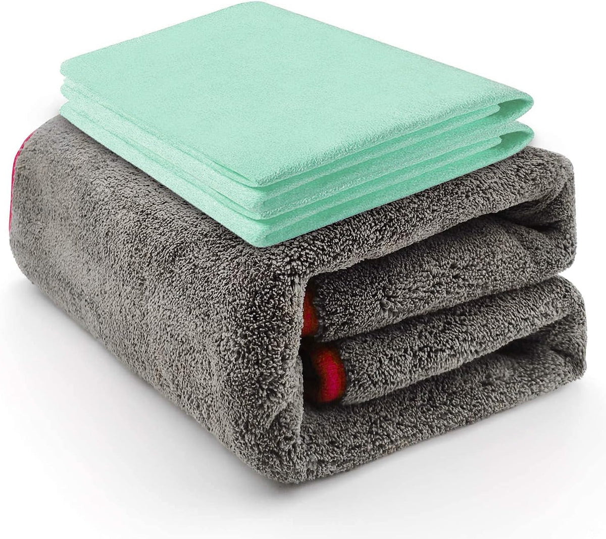Purple Microfiber Car Drying Towel Pack of 2 T282