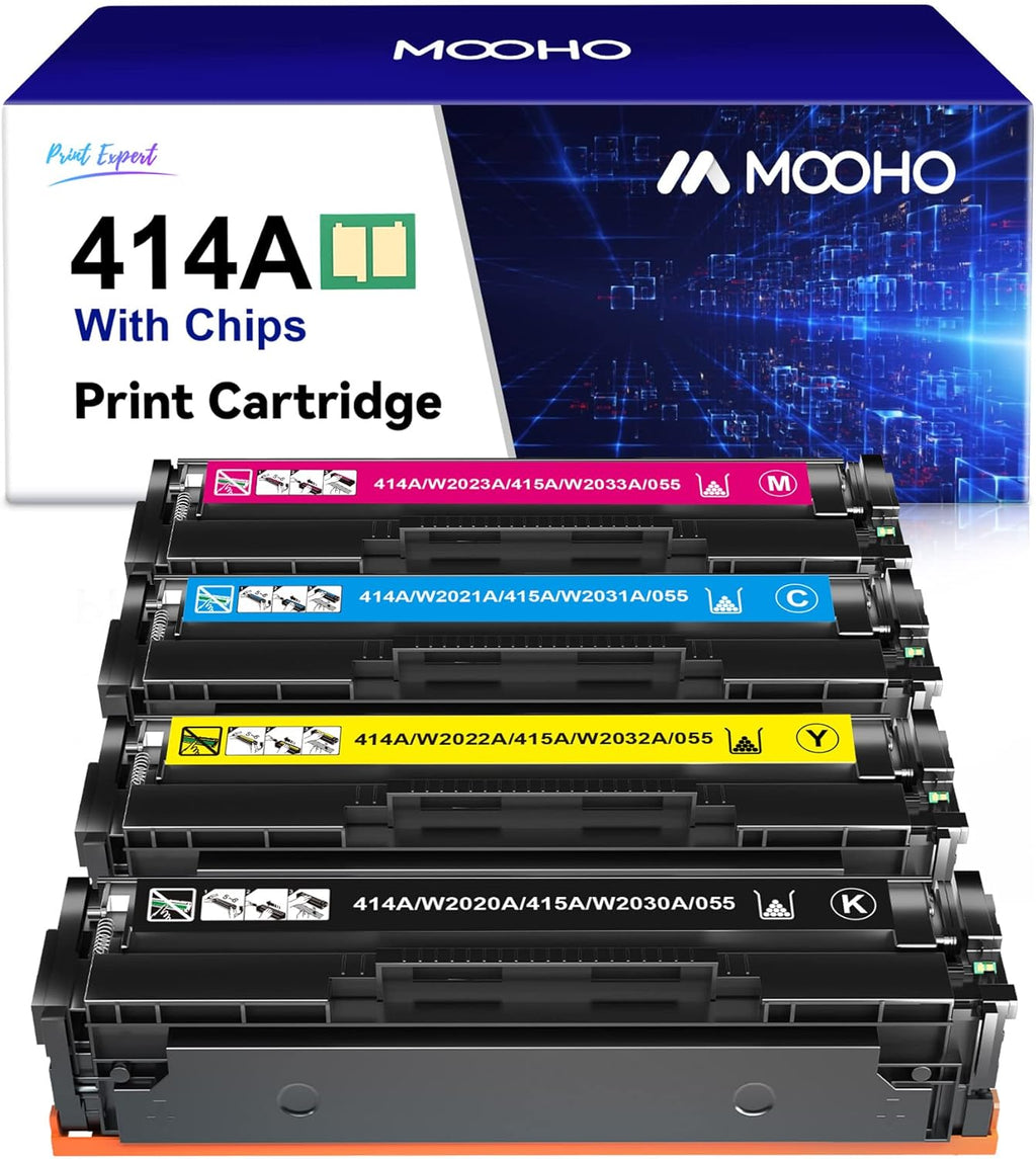 4 Packs Black Cyan Yellow Magenta Toner Cartridge M873950