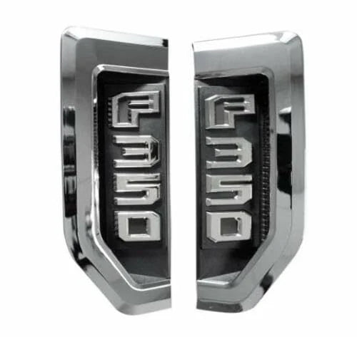 Chrome Illuminated Emblems 2-Piece Kit A525