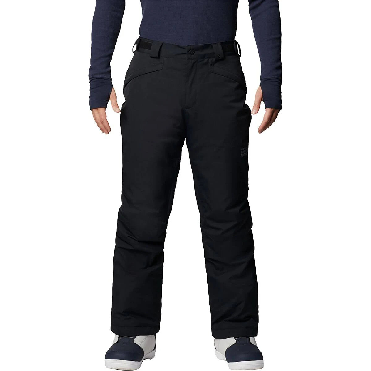 Black Insulated Pant D1543