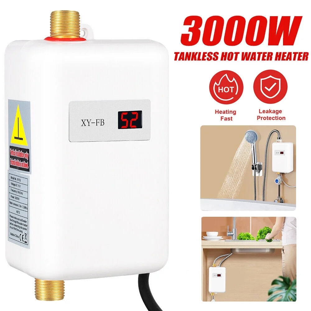 3000W Electric Tankless Water Heater P7976