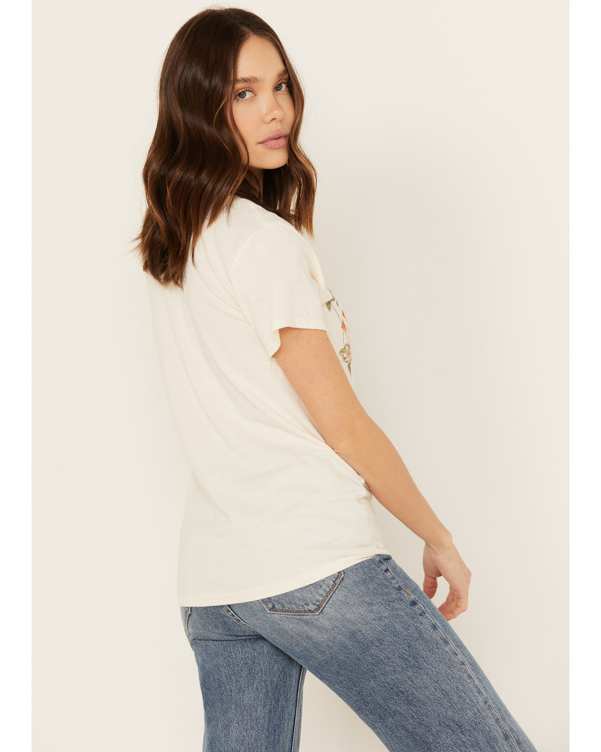 Honeycrisp Apples Short Sleeve Graphic Tee Ivory Small V55527