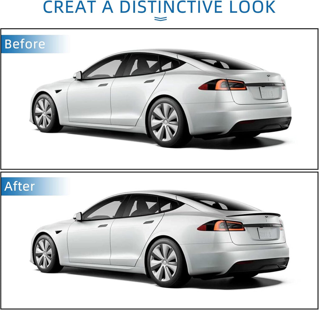 Carbon Fiber Style Rear Trunk Spoiler Wing for Tesla Model 3 Z3120