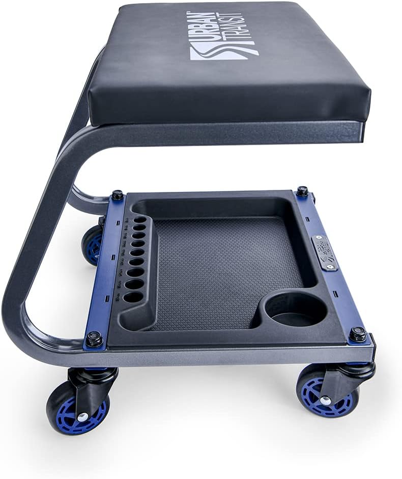 Fastback Shop Stool, 350 lbs. Capacity, Pack of 2 H586460