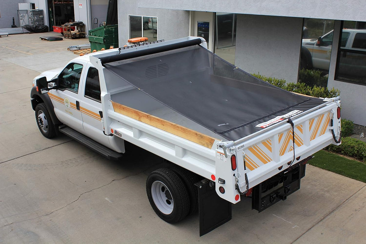 Semi-Automatic Tarp System for Dump Trucks, Trailers, & Landscaping F89025