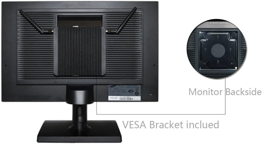 J1900 Mini PC Quad Core 2.0 GHz 4GB RAM 32GB SSD Dual NIC Q303082