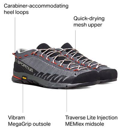 Carbon/Tangerine Hiking Shoes D791401