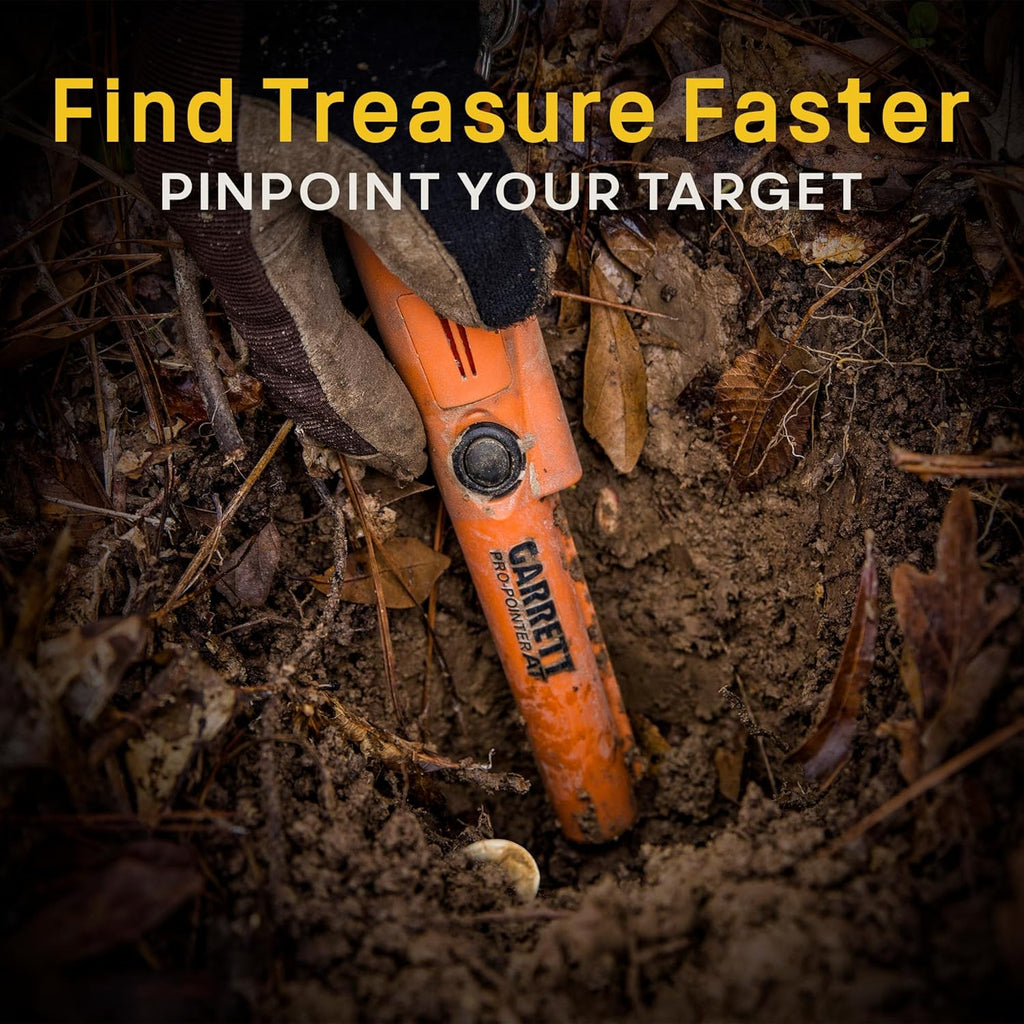 Waterproof Metal Detector with Camo Pouch N8049