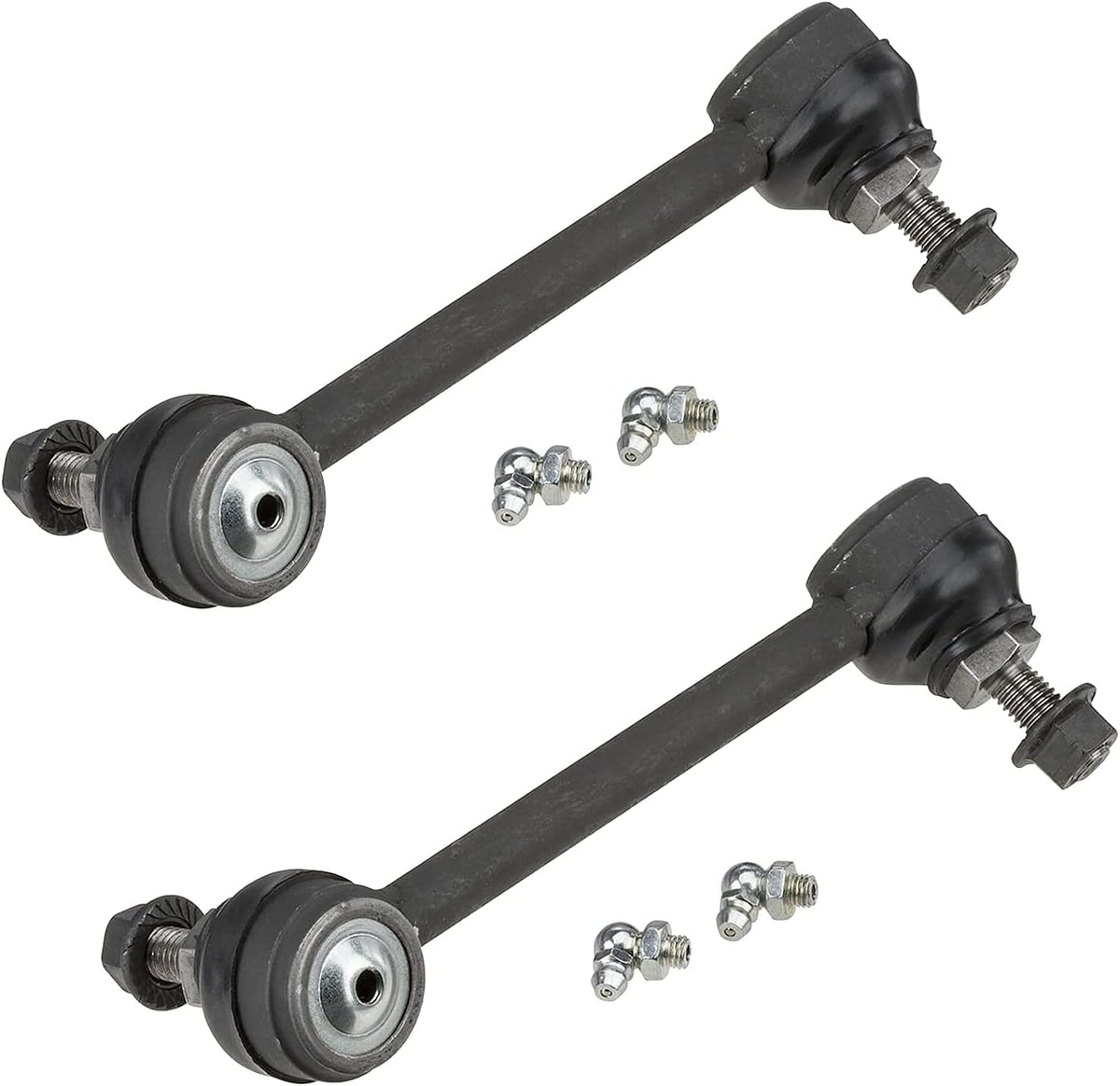 Front and Rear Shock Absorbers and Sway Bars 8pc Set Q597430