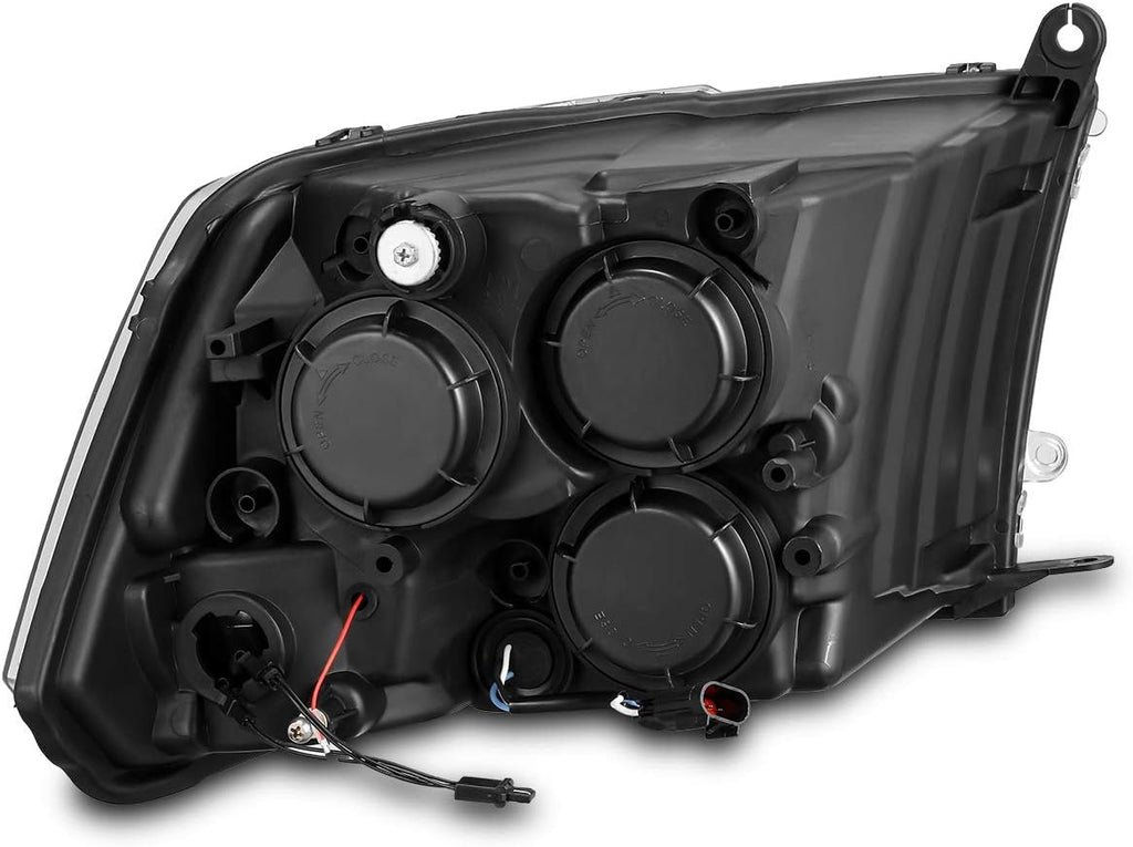 Black Dual Projector Headlights I6036