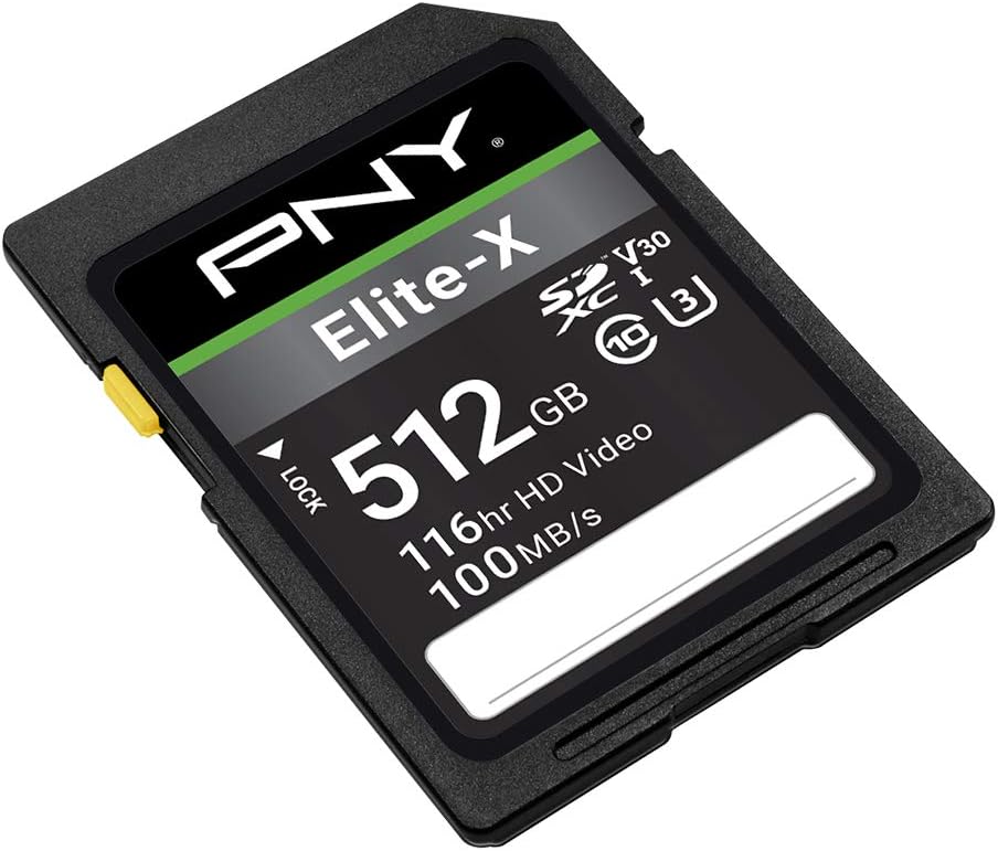 512GB Elite-X SDXC Flash Memory Card UHS-I U63897