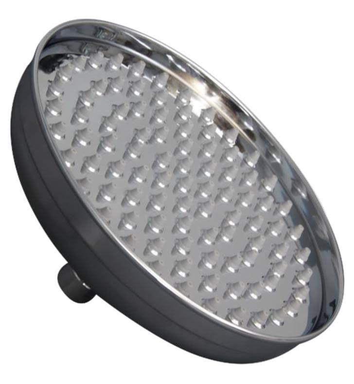 Polished Chrome Wall Mount Rain Shower Head P2338