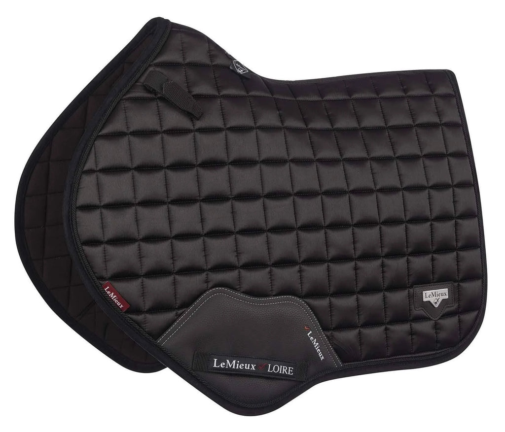 Black Large Close Contact Square Saddlepad W277