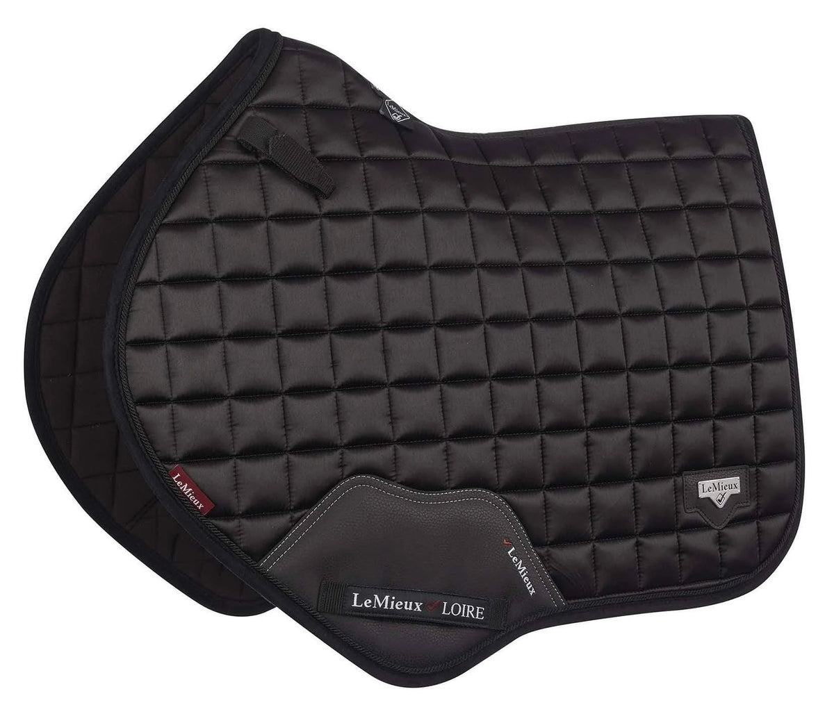 Black Large Close Contact Square Saddlepad W277