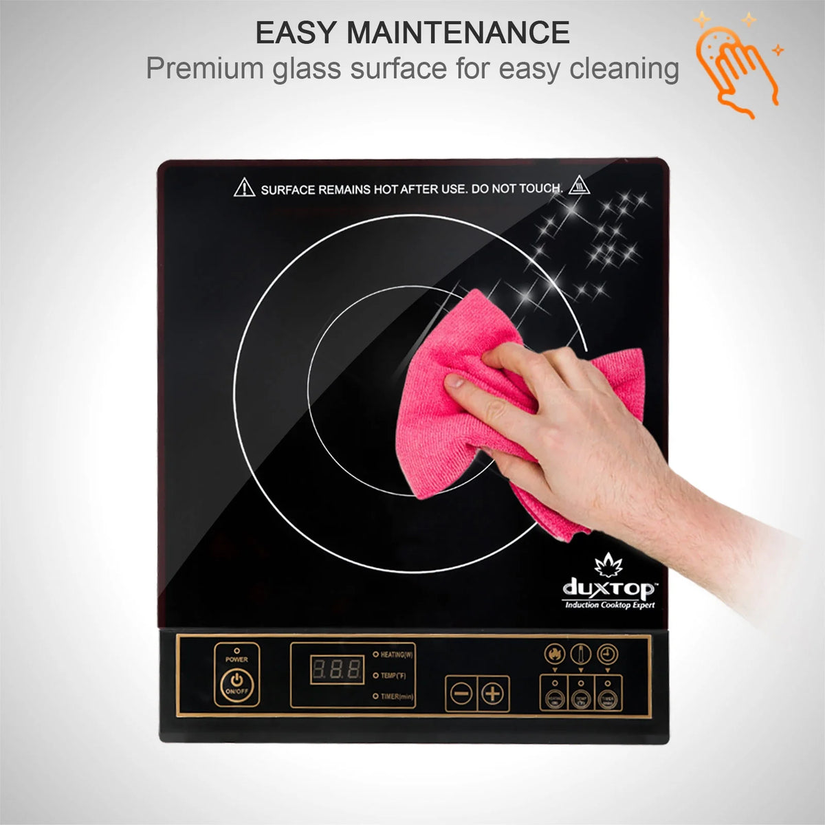 Silver Portable Induction Cooktop F44082