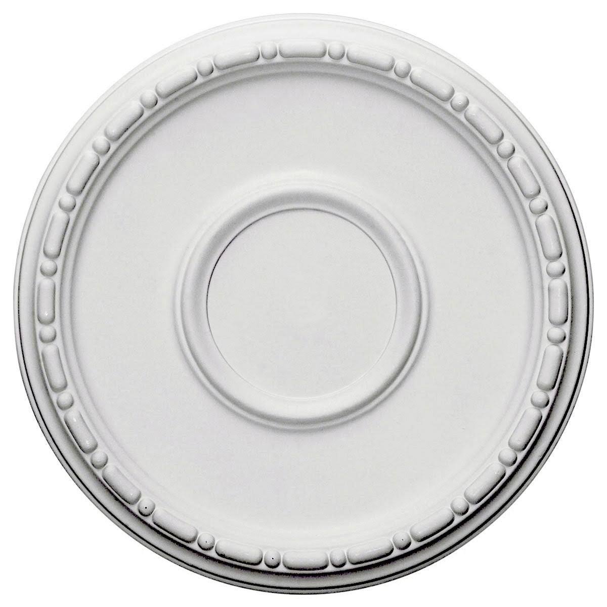 16 1/2x22OD x 1 1/2x22P Ceiling Medallion (Ultra Pure White) M10284