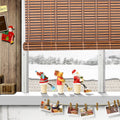 Bamboo Roll Up Window Blind Roman Shade W24" X H72" J143611