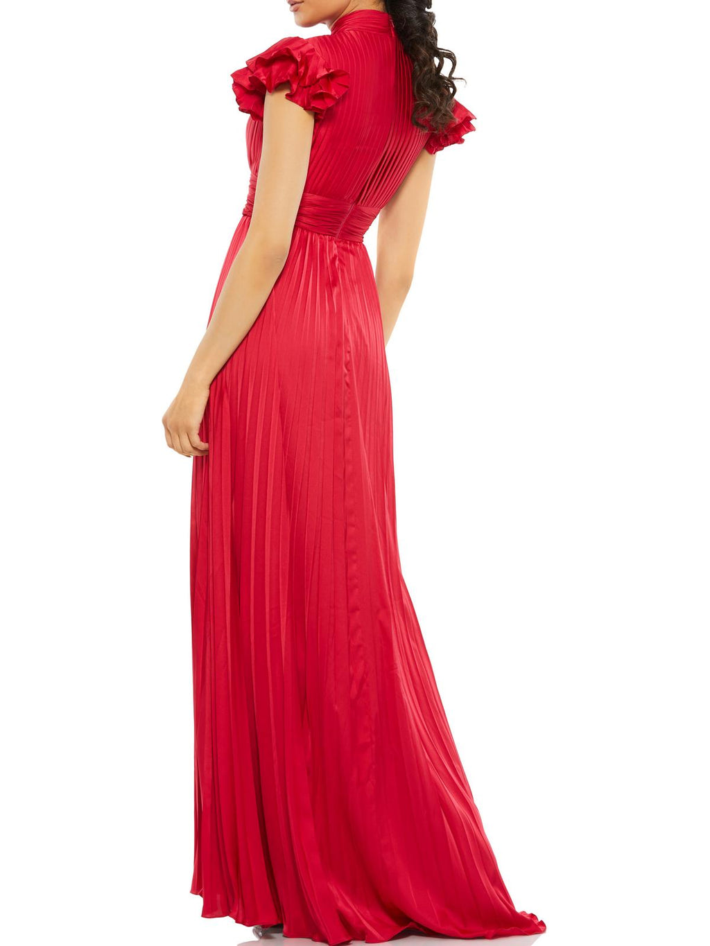 Satin Maxi Evening Dress S166222