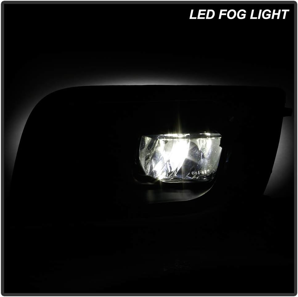 Front Bumper LED Fog Lights Driving Lamps Pair Set Assembly Left Right C681990