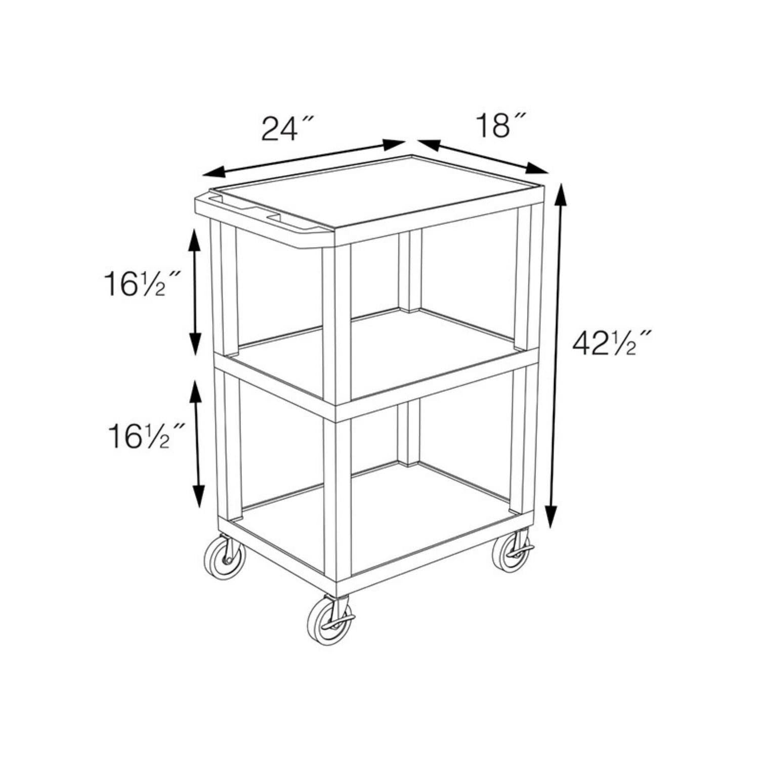 Red Tuffy Cart 42x22 with Putty Legs S901935