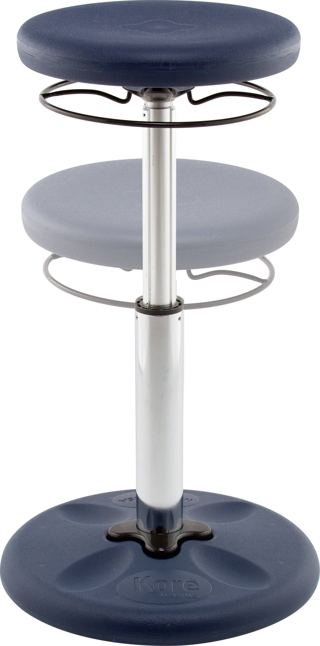 Adjustable Wobble Chair, Dark Blue C4626