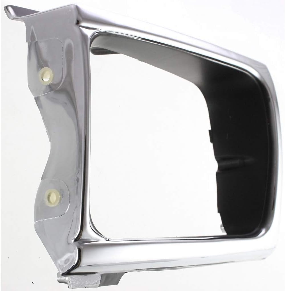 Chrome/Black Headlight Door Pair for Toyota Pickup 1992-1995 X311374
