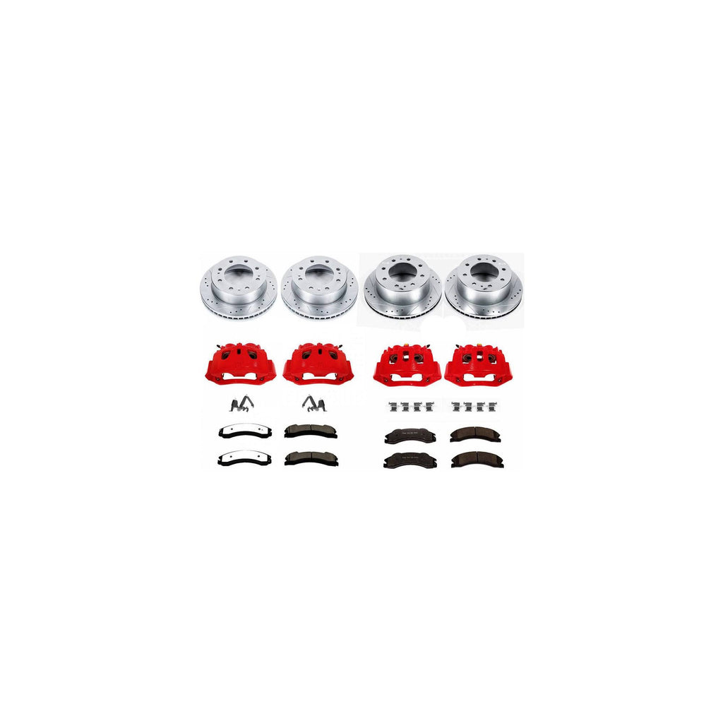 Front & Rear Z36 Truck and Tow Brake Kit with Calipers P791