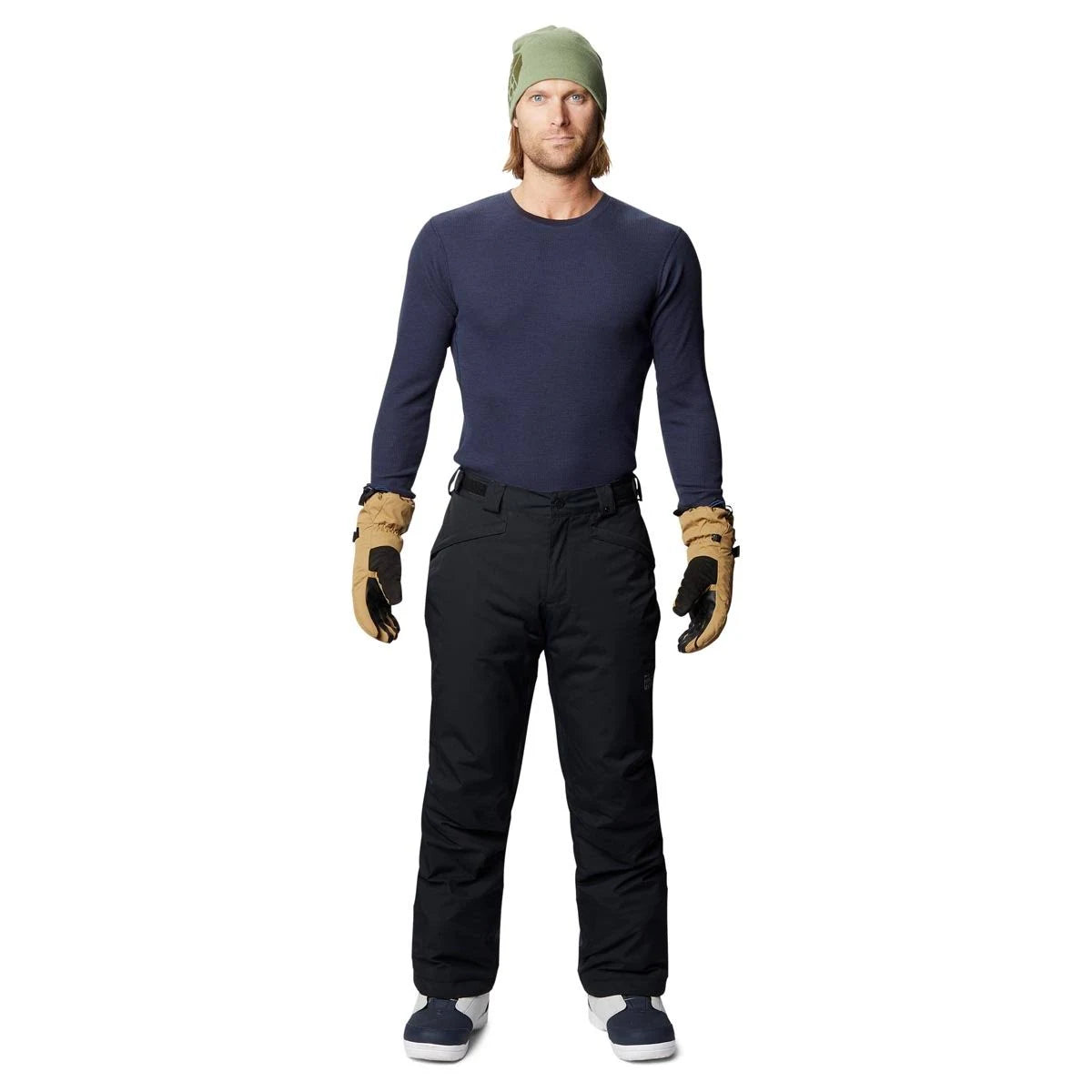 Black Insulated Pant D1543