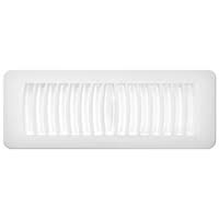 10 in W Duct Opening Polystyrene Floor Register O630