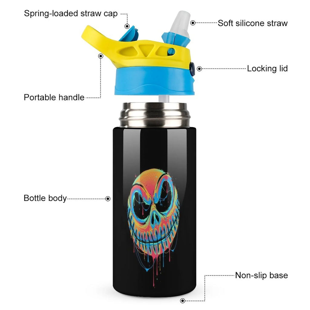 Insulated Stainless Steel Water Bottle with Straw L4953