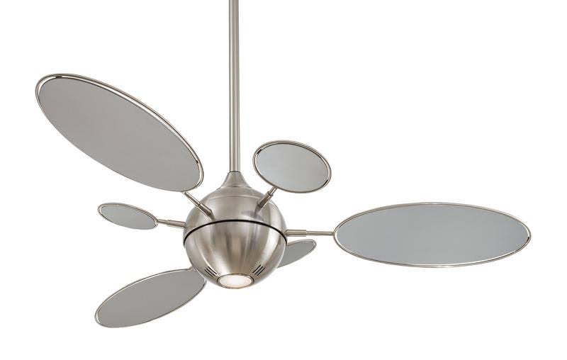 Polished Nickel Ceiling Fan I1786