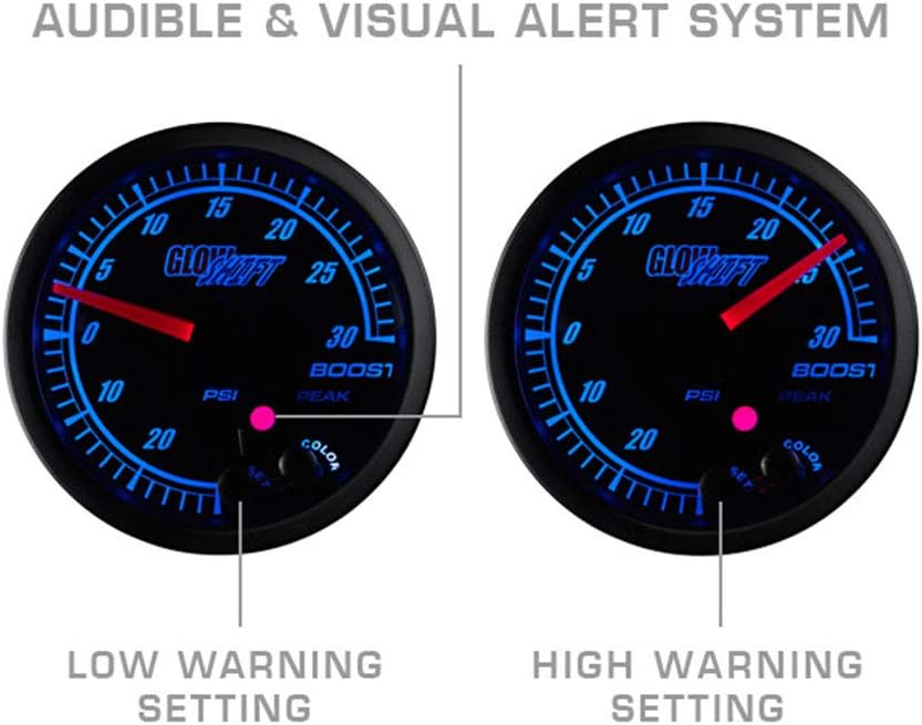 Black Dial Tinted Lens 2-1/16 52mm Air/Fuel Ratio Gauge V253313