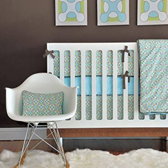 Light Gray Rocking Chair H5396