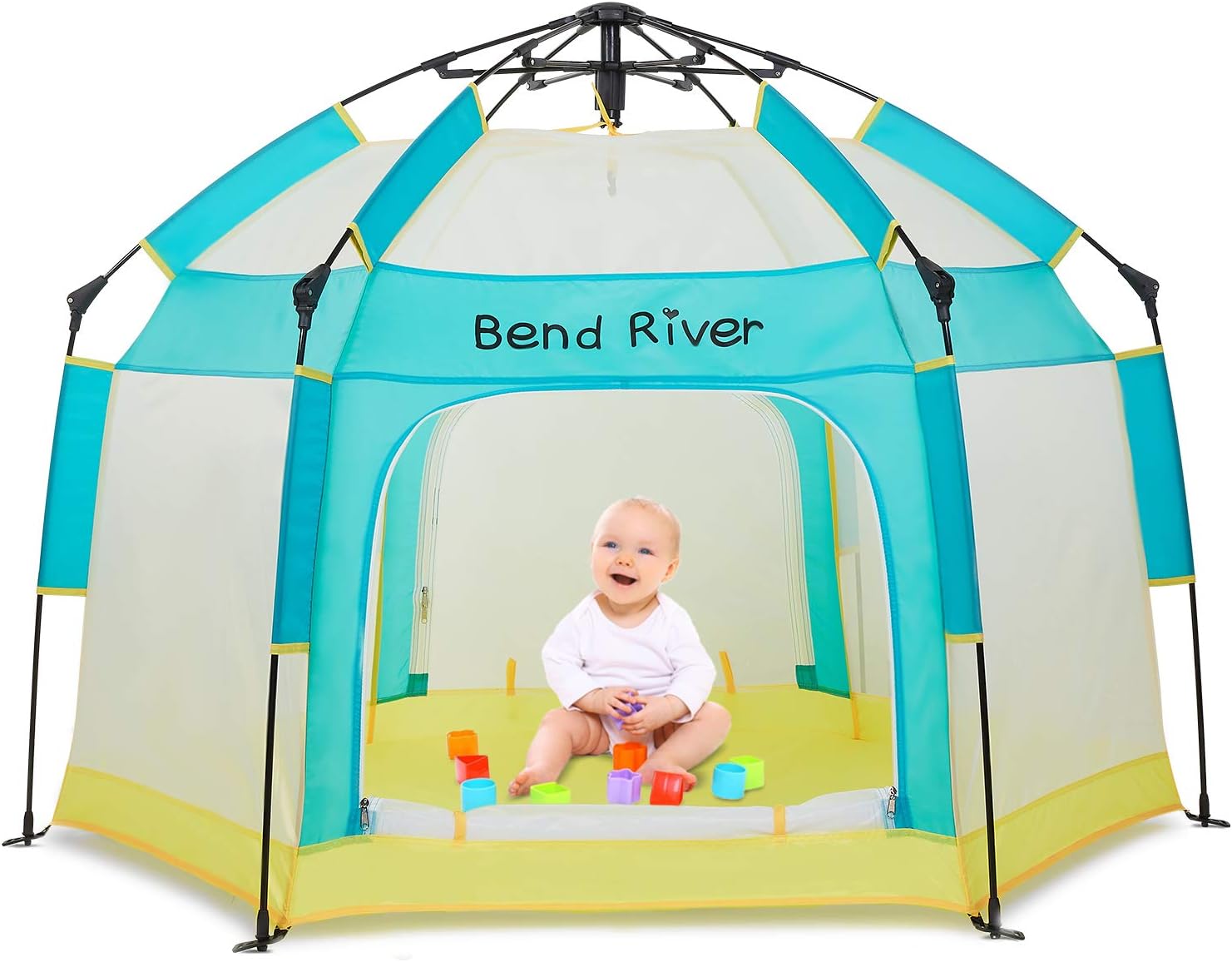 Portable Baby Beach Tent with Canopy N182272