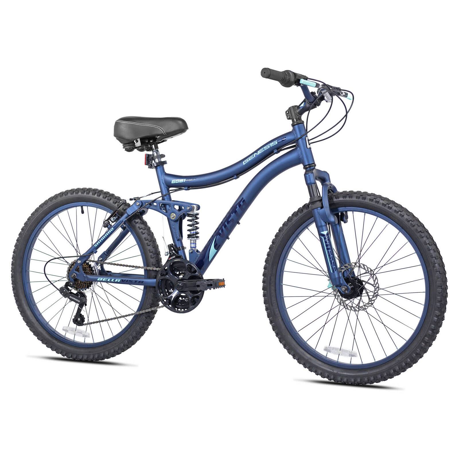 Blue Full Suspension Mountain Bike P46032