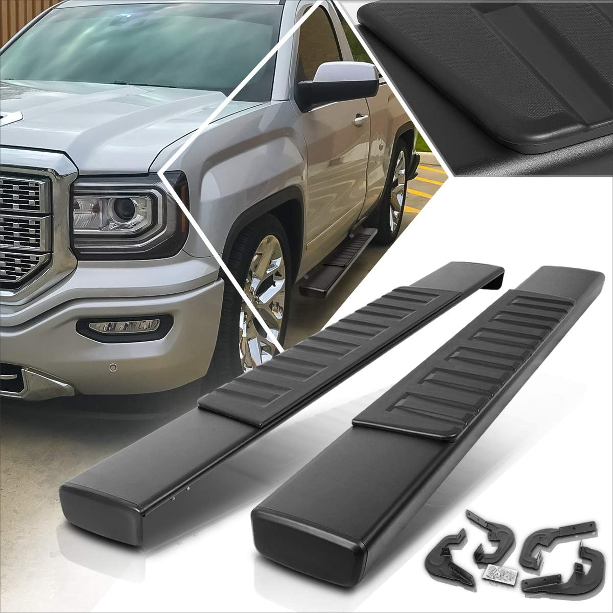 6 Inch Chrome Running Boards Side Step Bars G930889